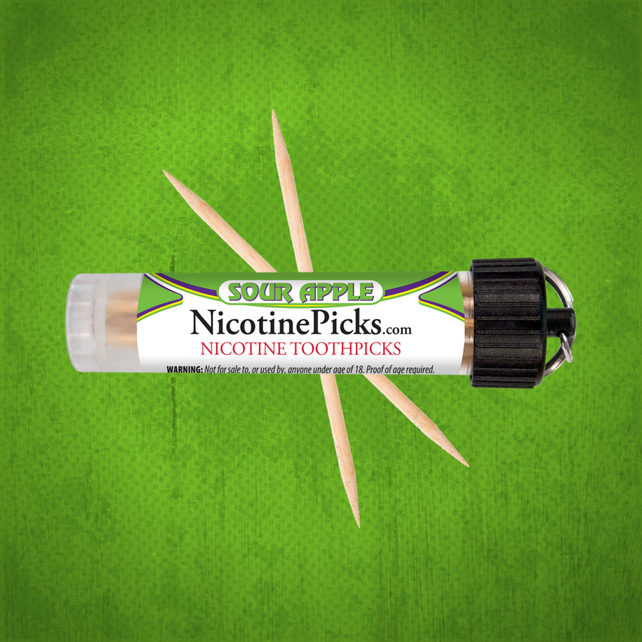 Nicotine Picks™ - Sour Apple - 3mg - Nicotine Picks